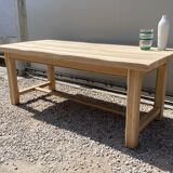 Stripped farmhouse table extensions up to 280 cm