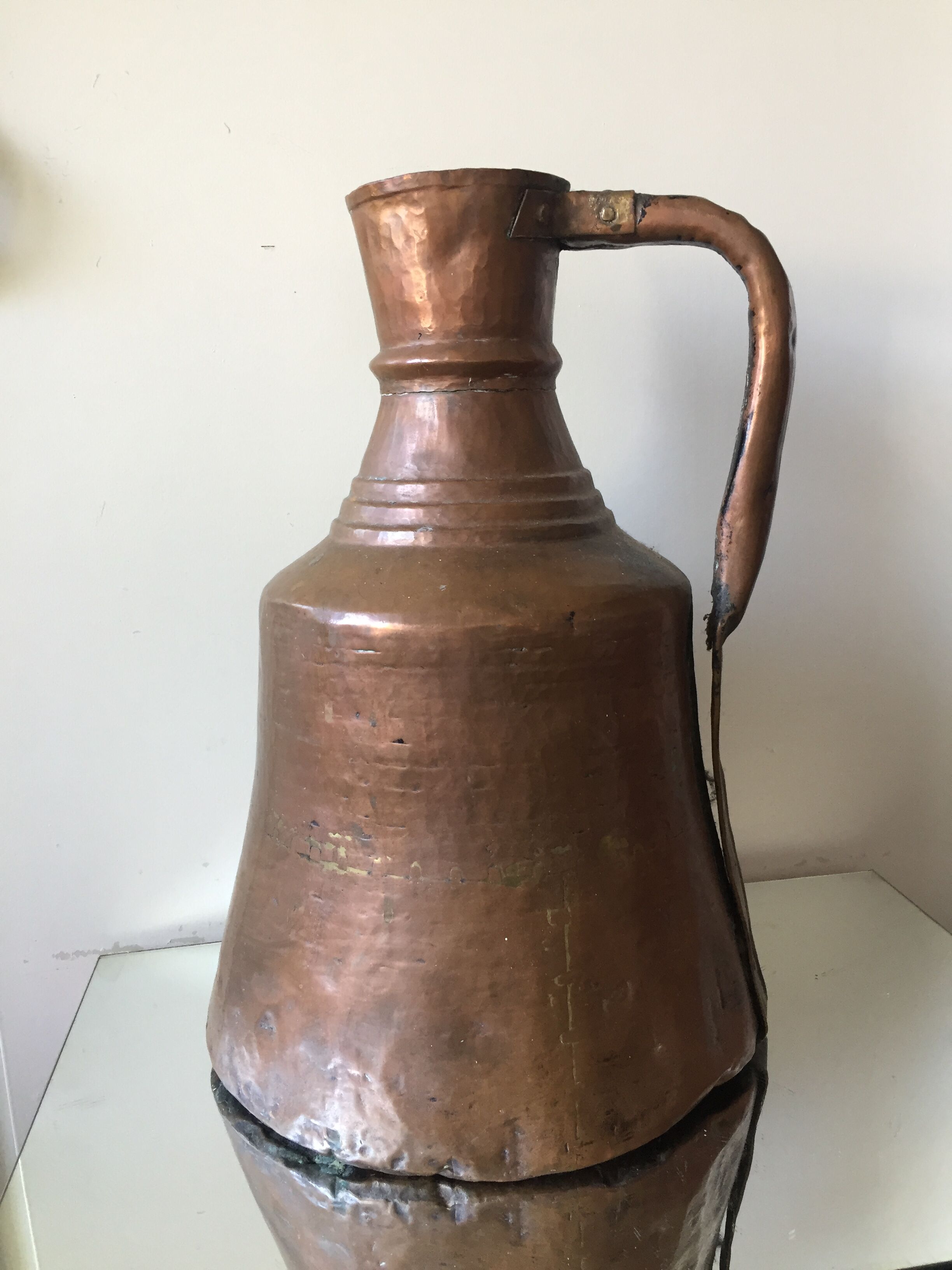 Islamit art ottoman copper ewer