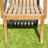 Vintage 1960s Wooden Children's Armchair