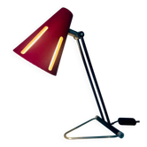 Model 1 'Sun Series' Desk Lamp By H. Busquet For Hala Zeist, The Netherlands, 1950S