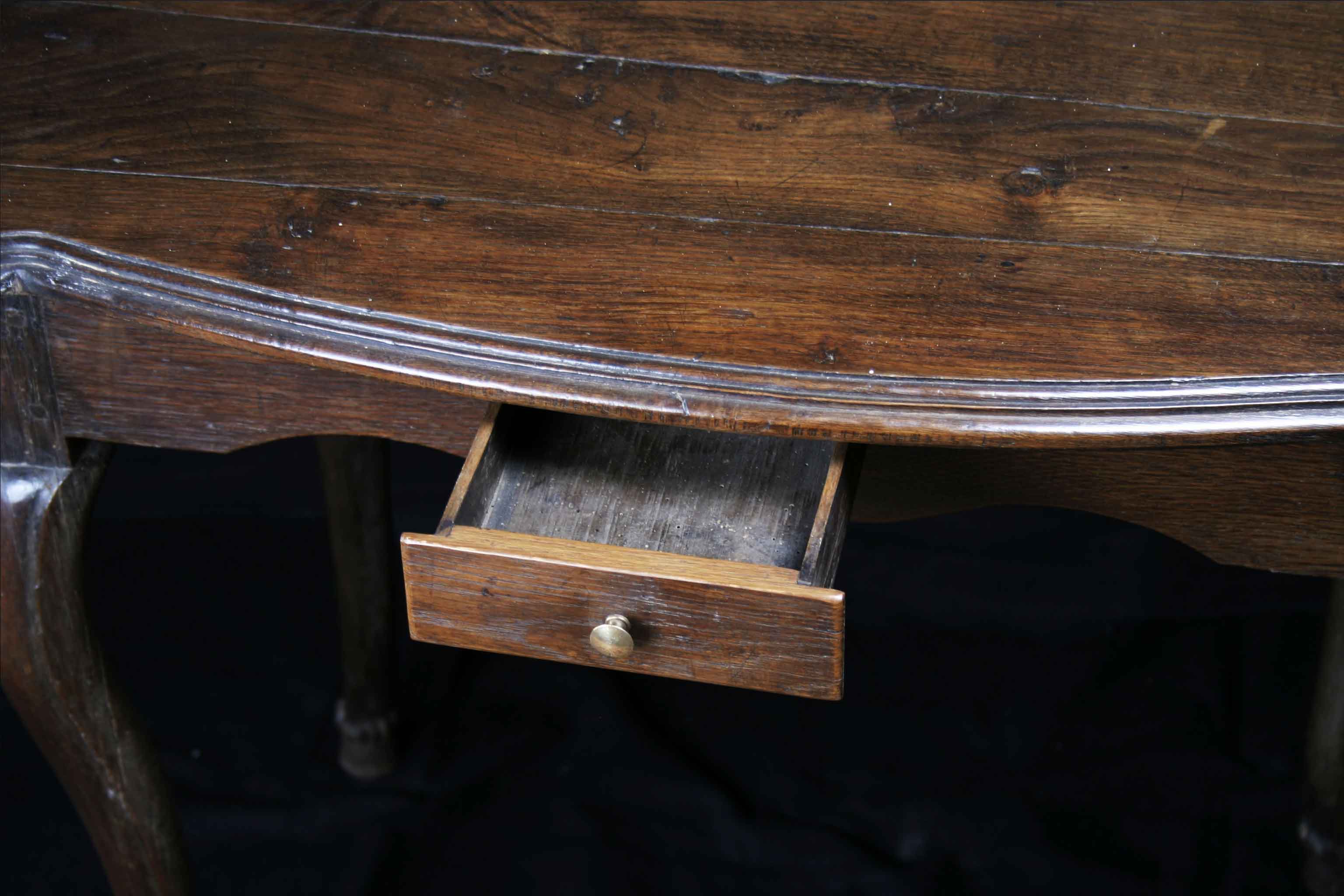 Games table Louis XV period quadrilobate