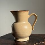 Vintage stoneware round carafe