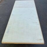 Renovated monastery farmhouse table in 20th century pine wood 180cm