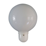 Space age perspex balloon wall lamp, white wall sconce, mushroom, acrylic vintage lighting