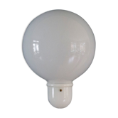 Space age perspex balloon wall lamp, white wall sconce, mushroom, acrylic vintage lighting