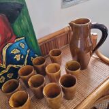 Ceramic orangeade set - 10 mazagrans