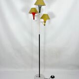 Mid-century Modern three arms floor lamp by Stilux Milano. Italy 1950s