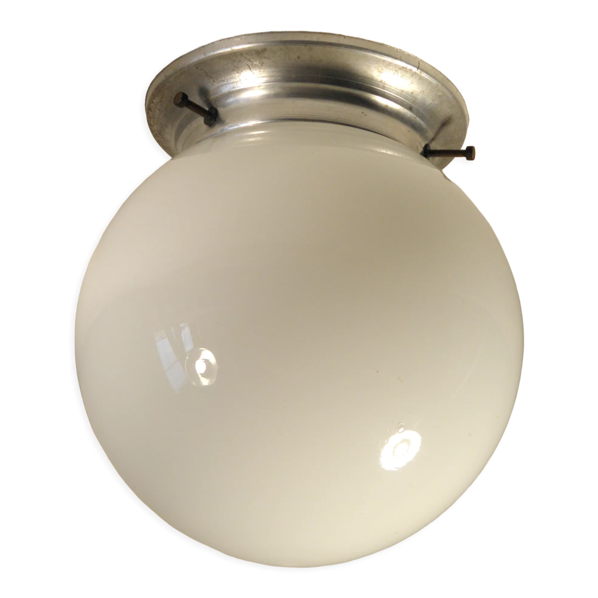 Ceiling lamp opaline globe 15 cm