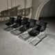 Ensemble de 8 chaises Penelope par Charles Pollock pour Castelli, 1980