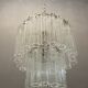 Mid-century italian murano glass tronchi tube lamp