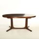 Baumann oval dining table with 2 extensions Scandinavian design