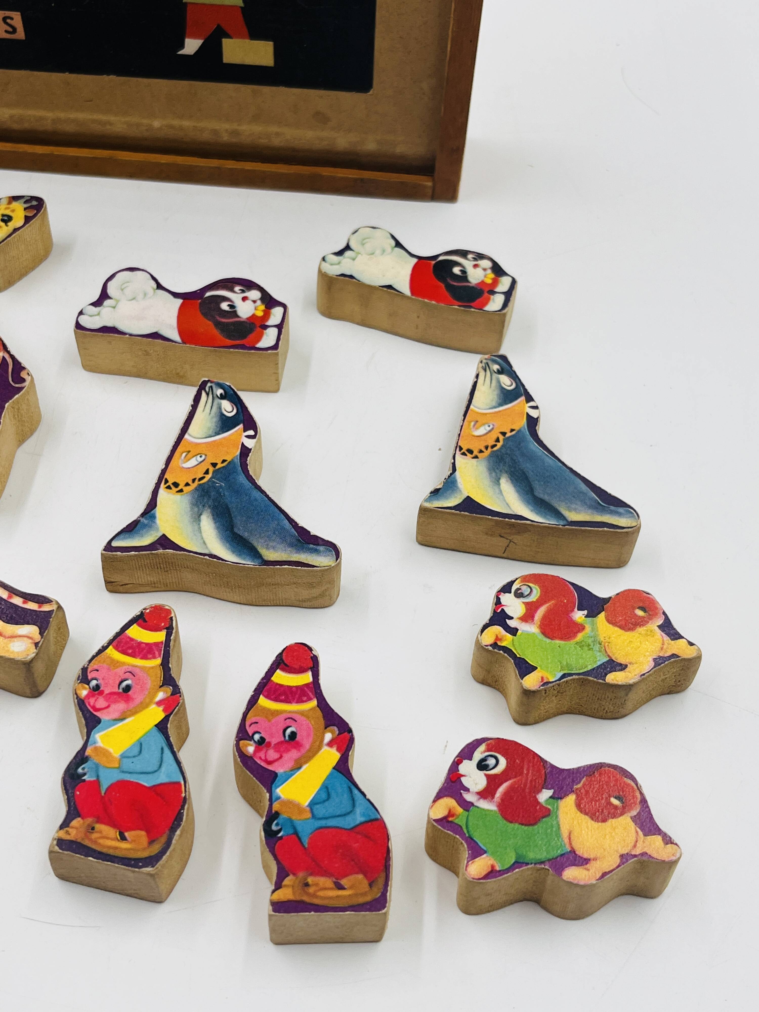 Wooden toy box for children