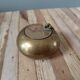 Antique brass pocket ashtray