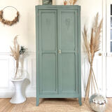 Armoire Art Déco verte