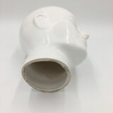 Vintage ceramic hat head
