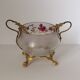 Art Nouveau enamelled glass cup
