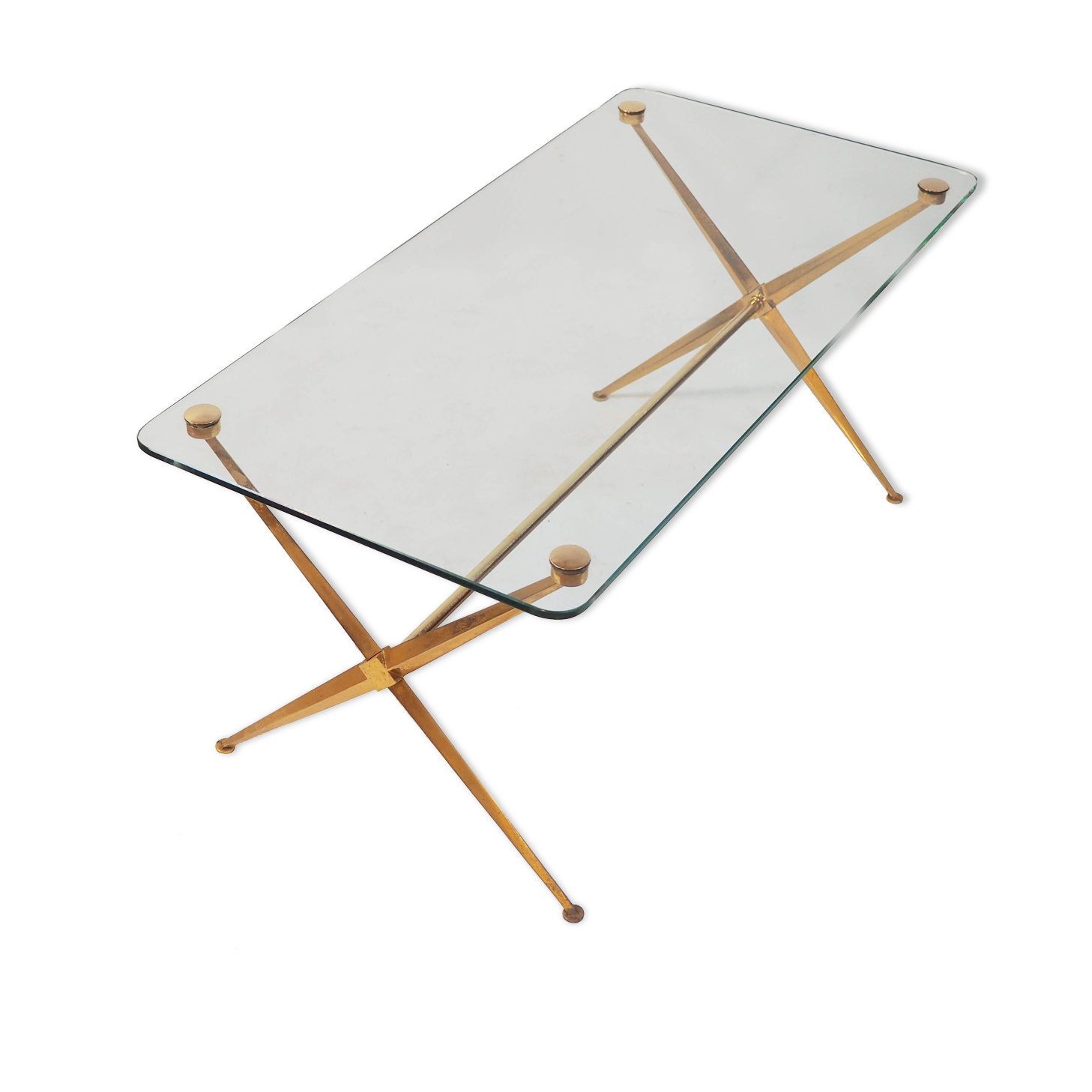 Table basse en verre