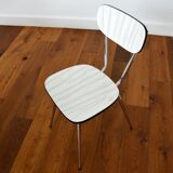 Table with extensions and chairs in formica 1950s