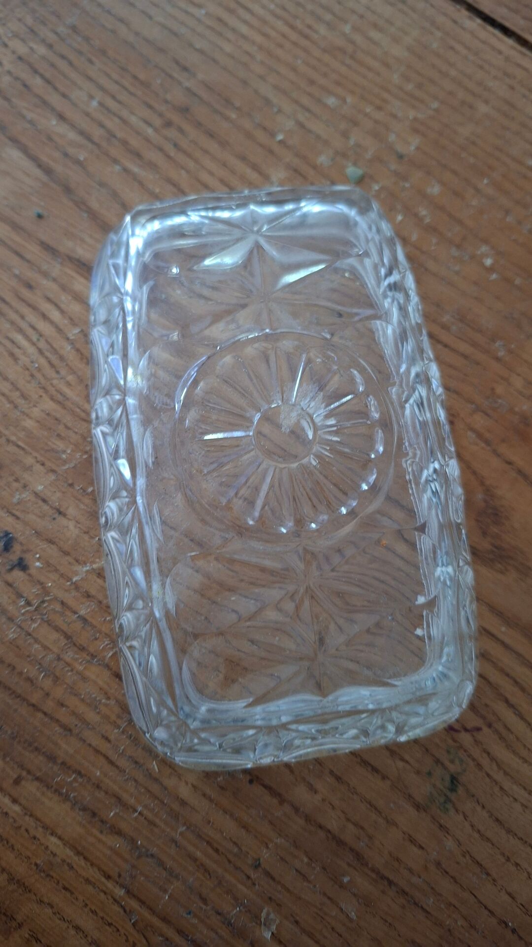Vintage butter dish
