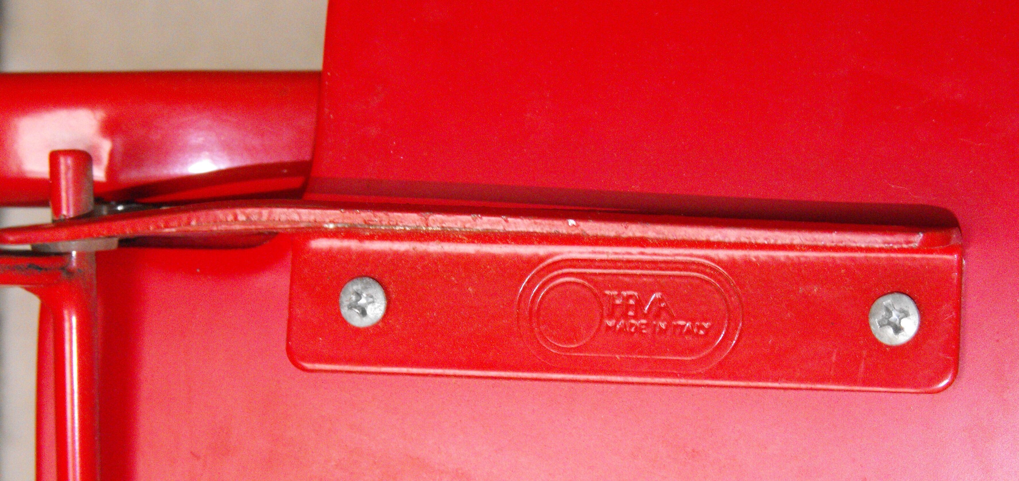 Chair folding "Dafne" Gastone Rinaldi of the 1970s