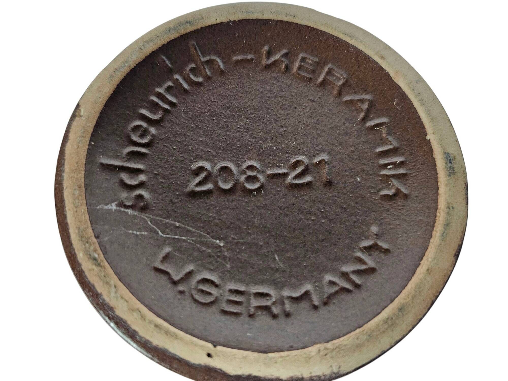 Scheurich keramik West Germany - 4 vazen - Fat lava - 70's
