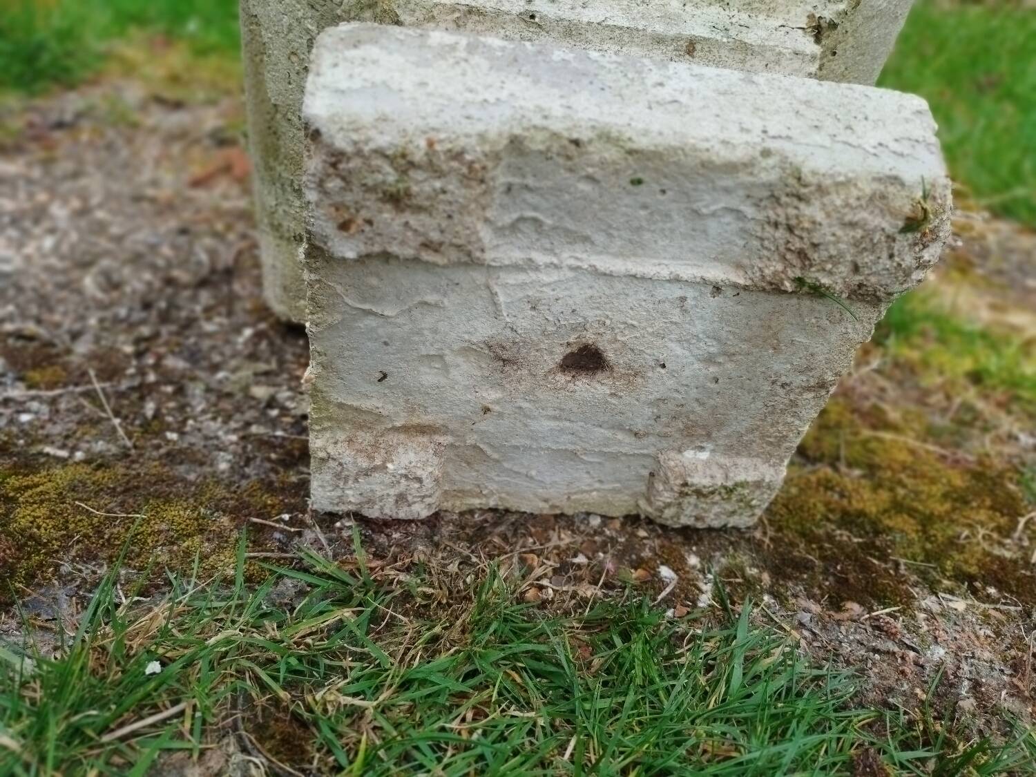 Pair of vintage antique stone Medici planters