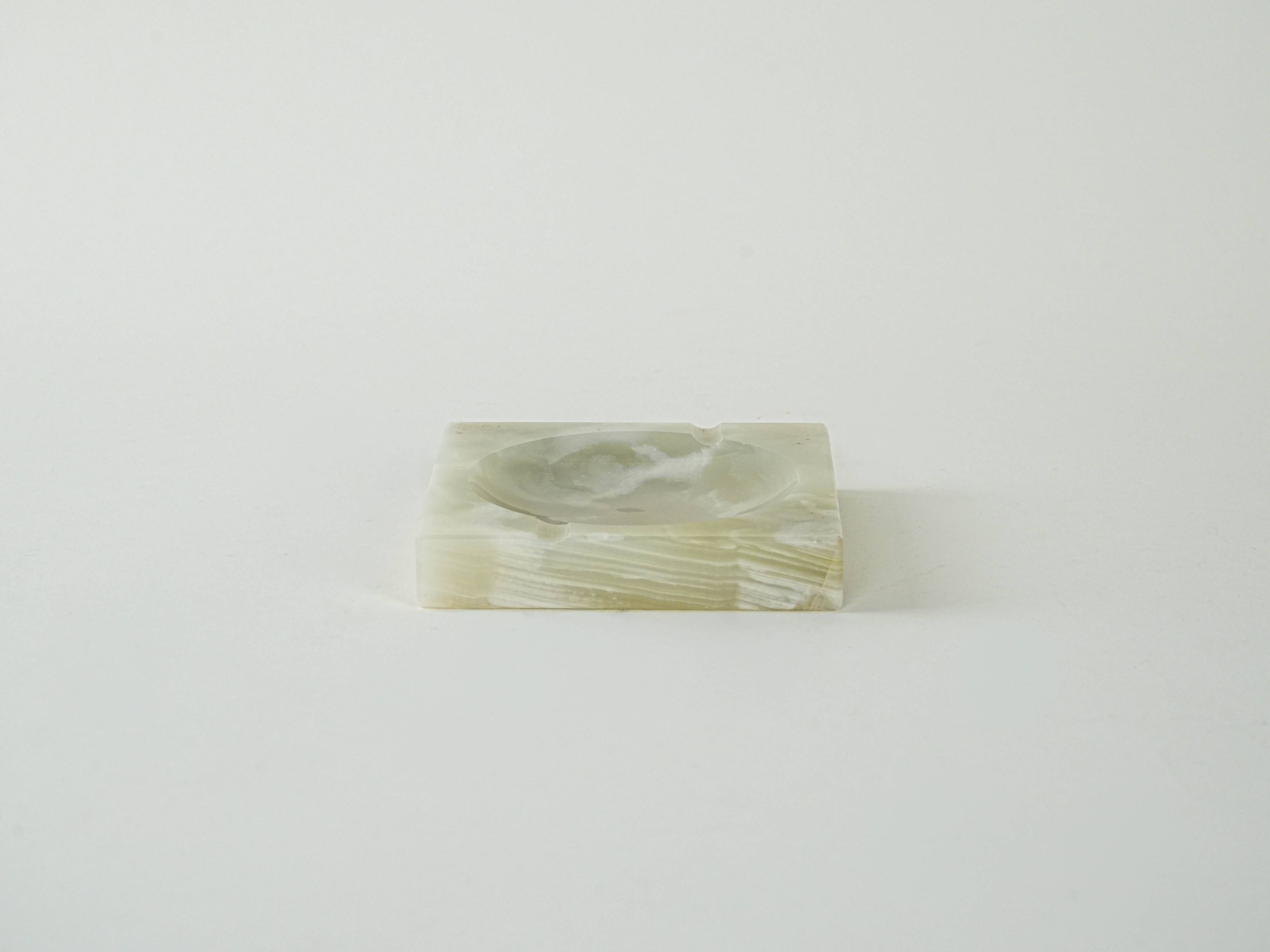 Onyx tray, Italian design, 1960s, production: Italy