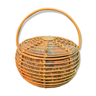 Wicker basket 1960