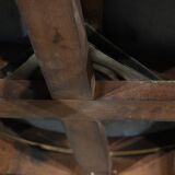 Fauteuil de Bureau Pivotant en Hêtre, style Louis XVI – Fin XIXe