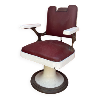 Fauteuil barbier coiffeur vintage