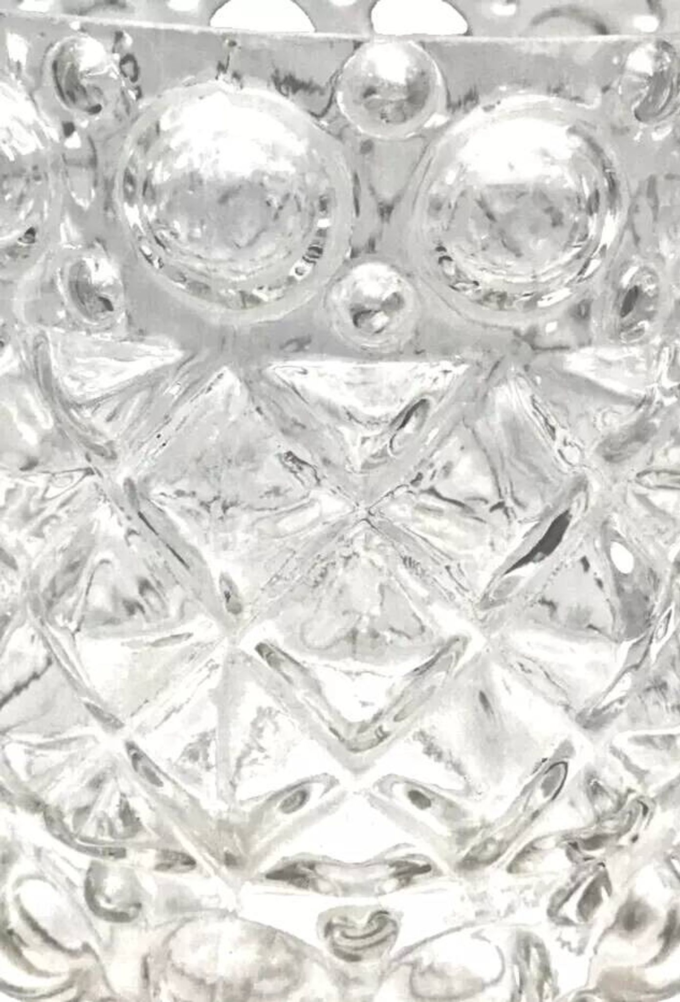 1970s Modernist "Bubble Glass" Lampshade