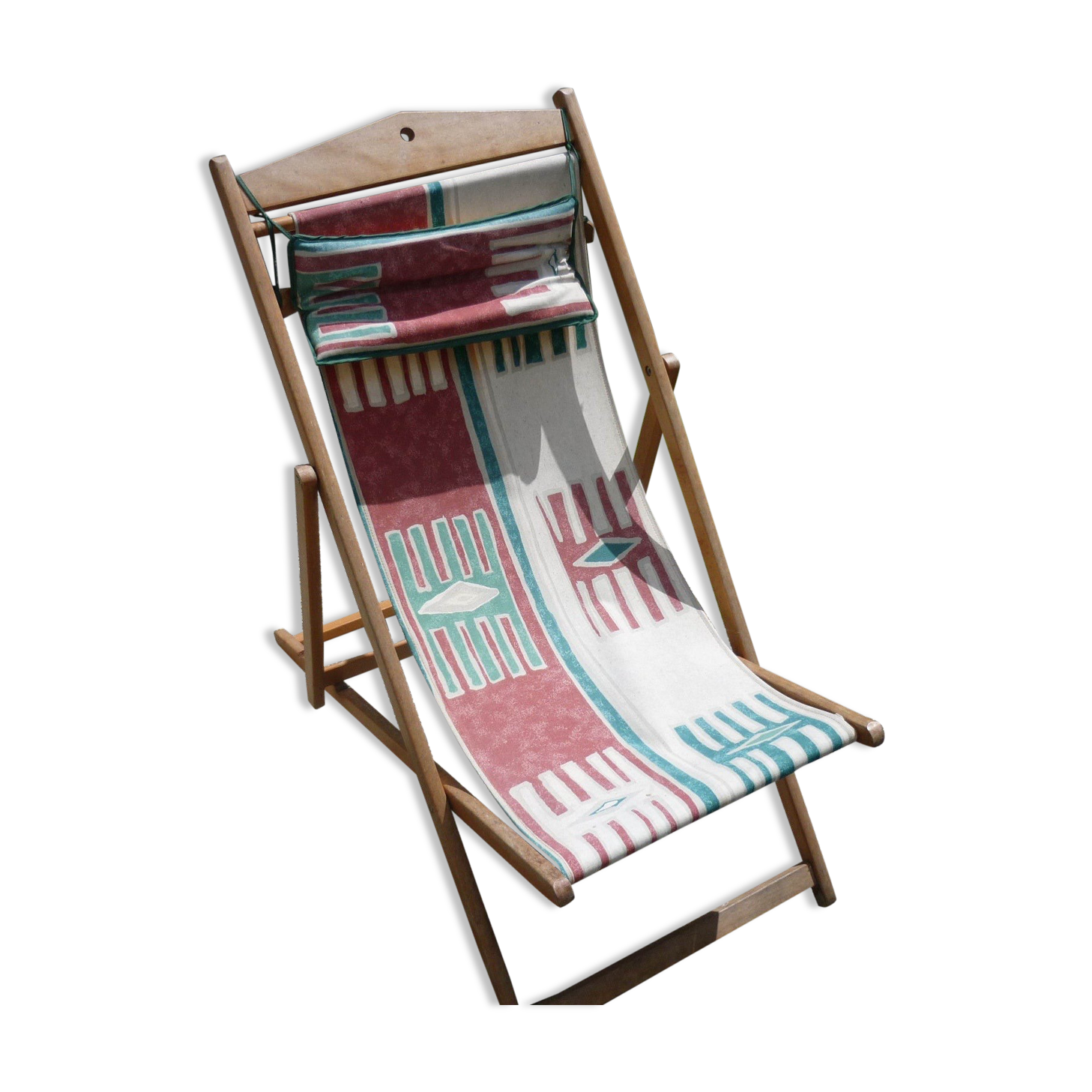 Vintage colorful lounger