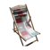 Vintage colorful lounger