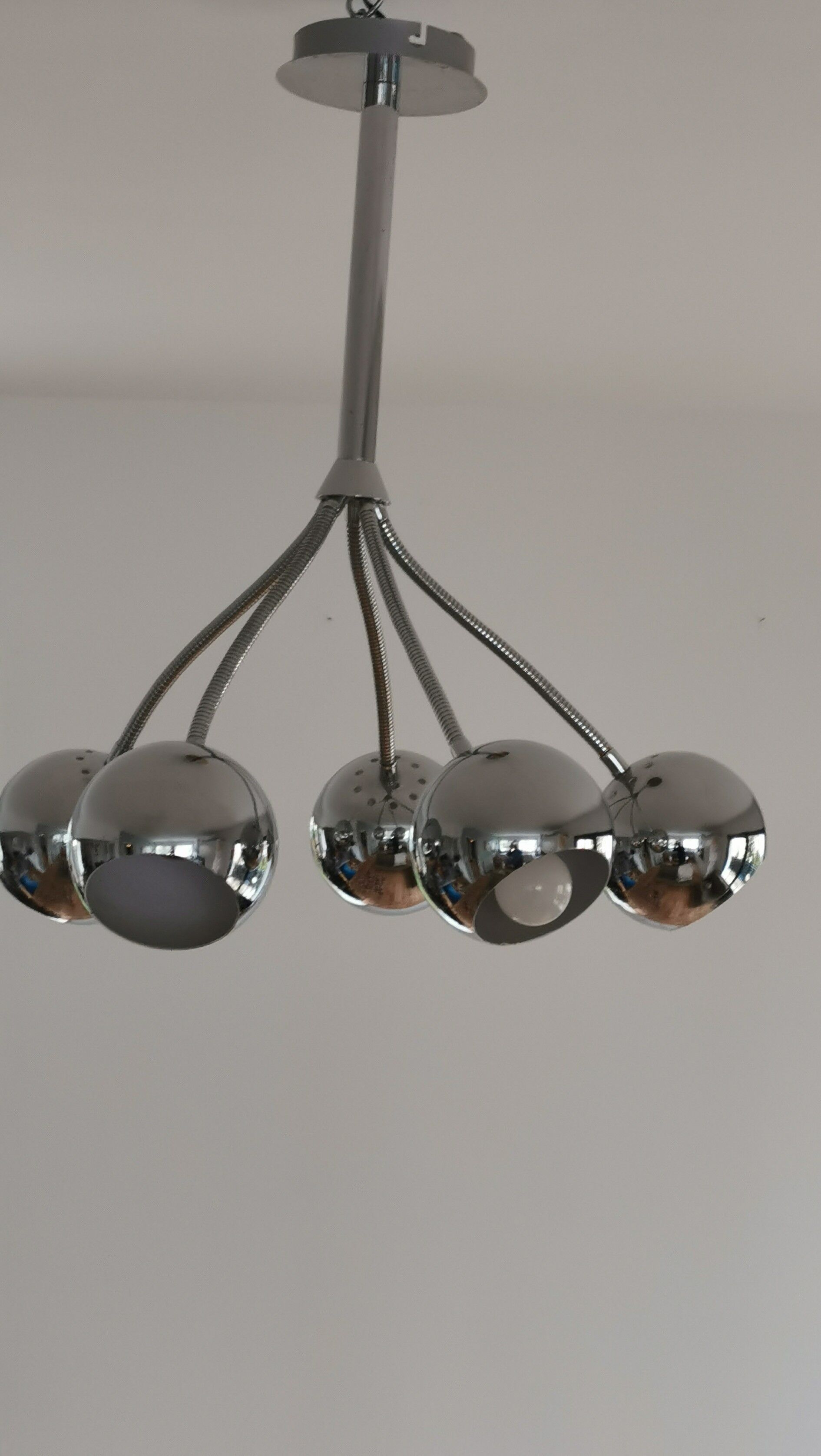 Retro balls chandelier