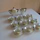 Art Deco porcelain tea or coffee set Czechoslovakia 1930