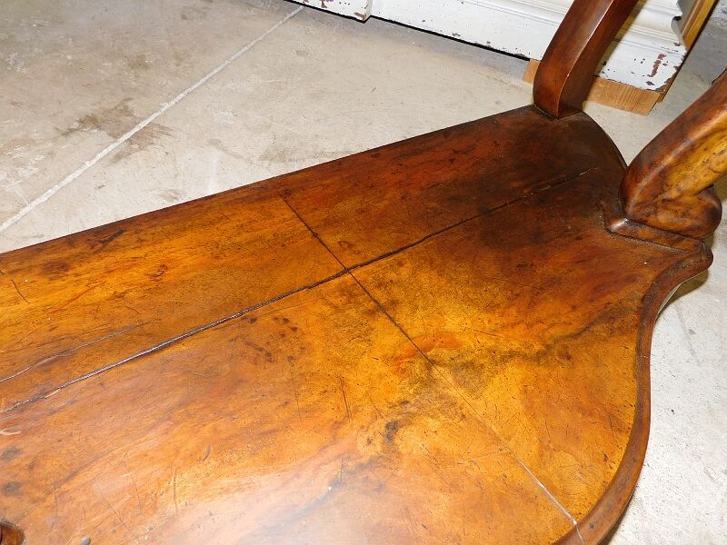 Console in mahogany of the 19th