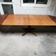Rosewood extendable round table by Luigi Bartolini. vintage dining room 1960/70
