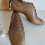 Old wooden shoe trees