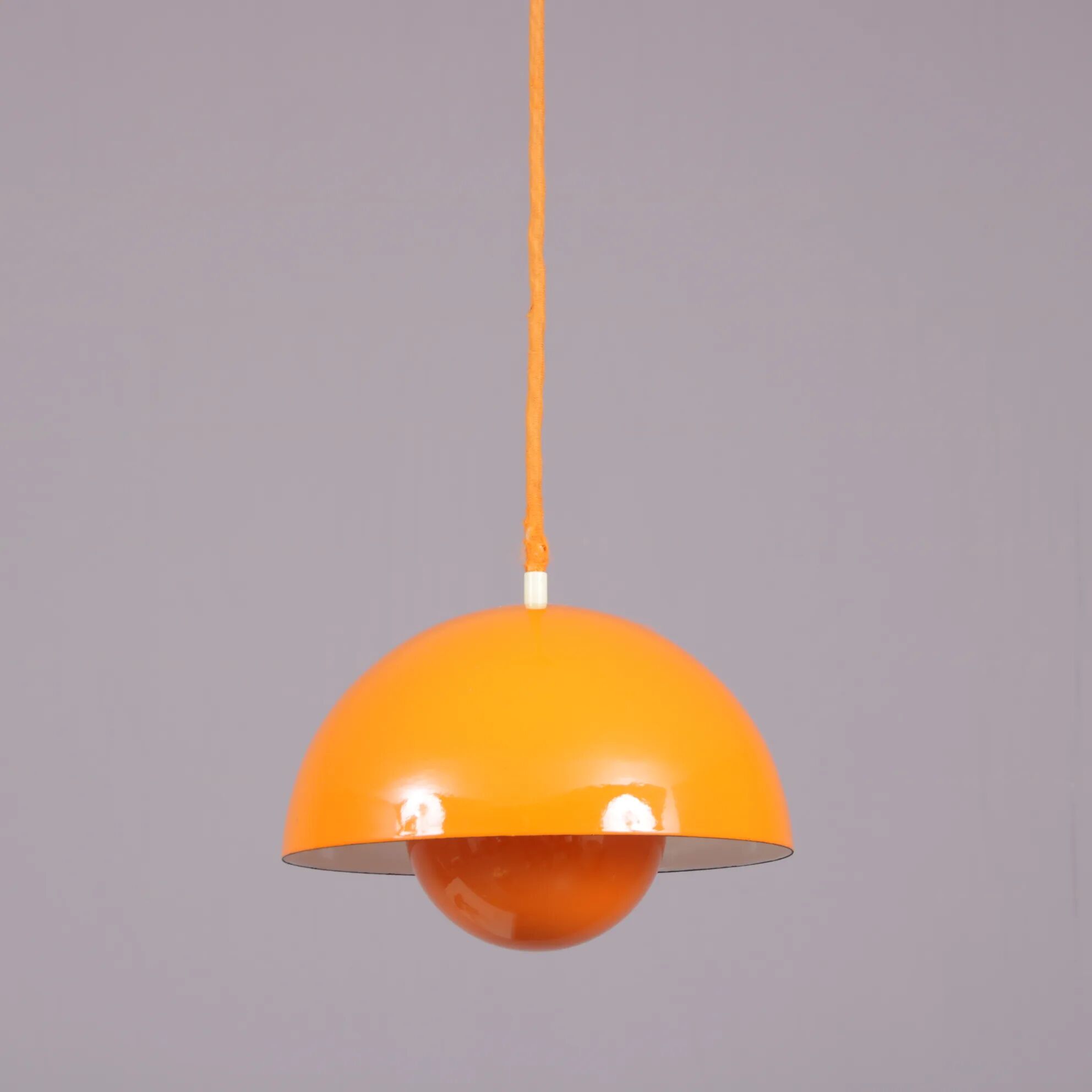 1970s "Flower Pot" hanging lamp by Verner Panton for Louis Poulsen, Denmark