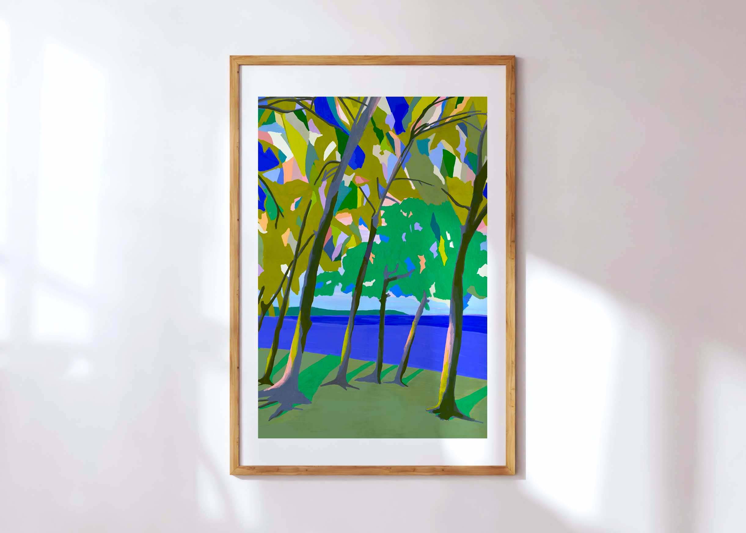 Mont Choisy - limited edition art print (a3)