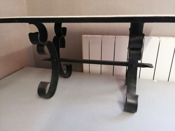 Table basse plateau en pierre