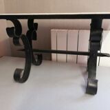 Table basse plateau en pierre