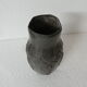 Vase in etain decor floral the french etain