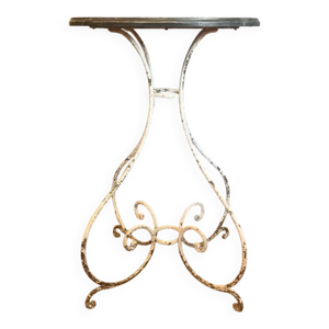 Table d'appoint art nouveau - marbre