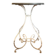 Art nouveau side table 1890 with hand-forged faux marble
