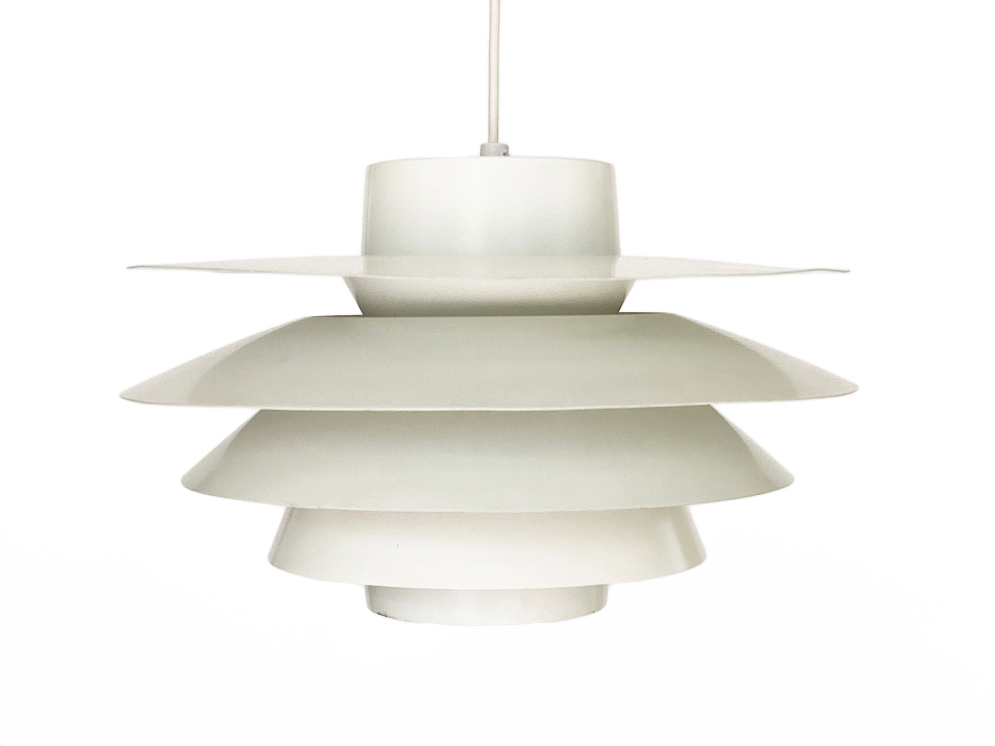 Pendant light "Verona" by Sven Middelboe for Nordisk Solar Compagni. Denmark 1970s.