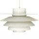 Pendant light "Verona" by Sven Middelboe for Nordisk Solar Compagni. Denmark 1970s.