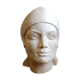 Woman's head in plaster