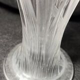 Par de jarrones "Art Nouveau" de cristal tallado. España, 1930s.