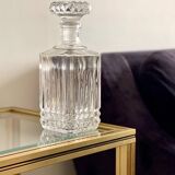 Cut crystal whisky decanter.